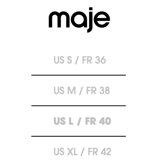 MAJE BLACK / CAMEL REVERSIBLE SHEARLING COAT - Picture 8 of 8